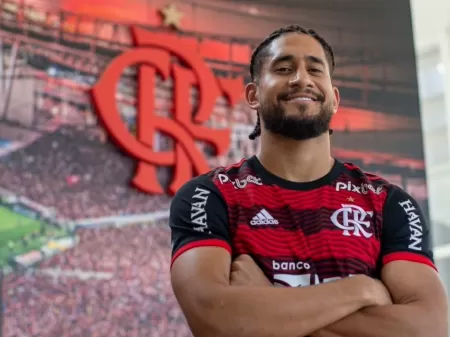 Flamengo: Apresentado, Pablo não esconde euforia: Camisa pesadíssima