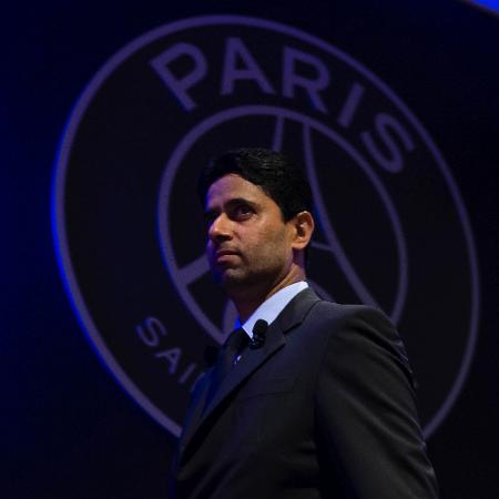 Nasser Al Khelaifi, presidente do Paris Saint-Germain (PSG) - Aurelien Meunier - PSG