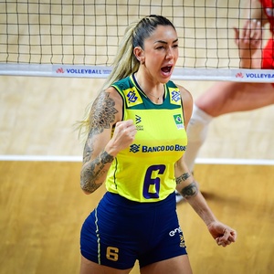 Liga das Nações: seleção feminina de vôlei vence Turquia e mantém 100%