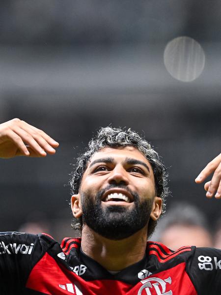 Gabigol durante jogo entre Flamengo e Atlético-MG pela final da Copa do Brasil - NAYRA HALM/ESTADÃO CONTEÚDO