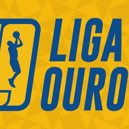 Nova logo da Liga Ouro de basquete