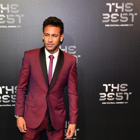 Neymar no Prêmio The Best da Fifa, em 2017