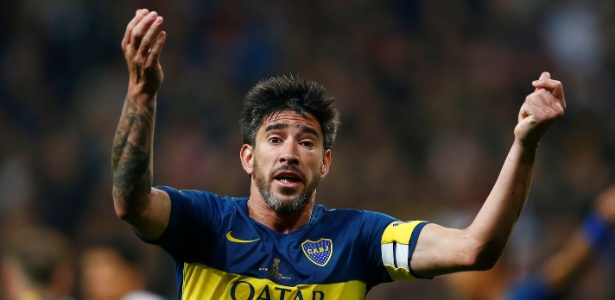 Capitão do Boca Juniors está perto de transferência para o Peixe - REUTERS/Javier Barbancho