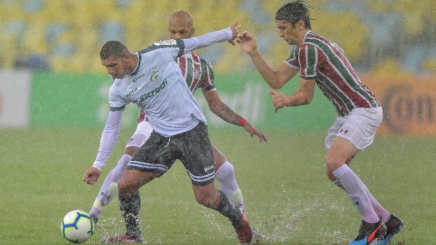 Fluminense superou tempestade e a Luverdense no Maracanã para avançar na Copa do Brasil - Thiago Ribeiro/AGIF