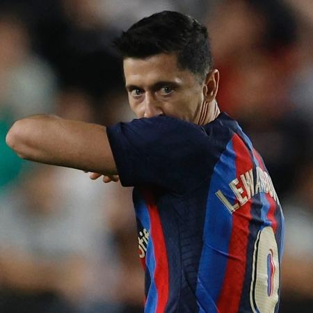 Lewandowski marcou, mas não evitou derrota do Barcelona fora de casa - Juan Medina/Reuters