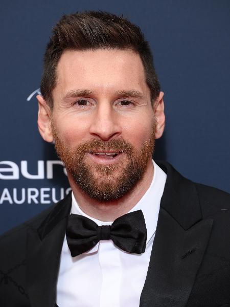 Lionel Messi, do PSG, no Prêmio Laureus - Pascal Le Segretain/Getty Images for Laureus
