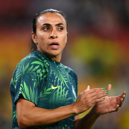 Marta, da seleção brasileira, na Copa do Mundo feminina