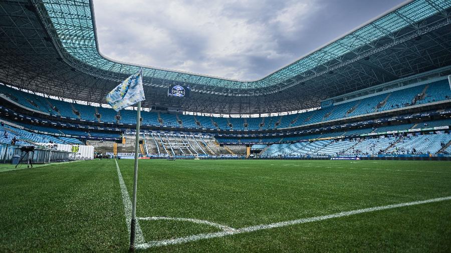 Arena do Grêmio será o palco da partida deste sábado (2)