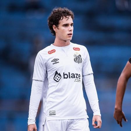 Bernardo Paias, meia-atacante do sub-20 do Santos