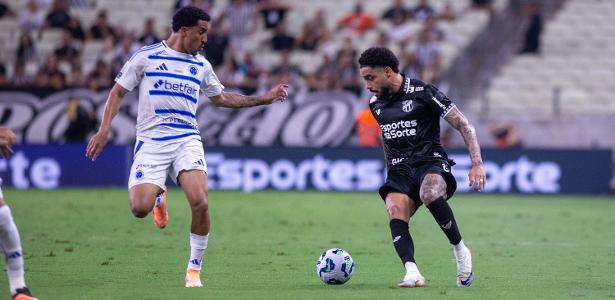 Cruzeiro empata com Ceará e perde chance de título brasileiro.