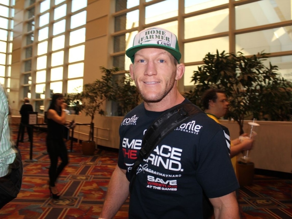 25.mai.2013 - Gray Maynard antes de sua luta no UFC 160 - Evelyn Rodrigues/UOL Esporte