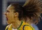 Brasileiras comemoram título vencendo colegas em amistoso - Divulgação CBHb