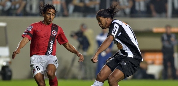  Ronaldinho Gaúcho está confirmado e enfrentará o São Paulo no Independência - AFP PHOTO /DOUGLAS MAGNO