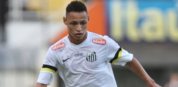 Neílton, do Santos, é uma das apostas das categorias de base - Zanone Fraissat/Folhapress