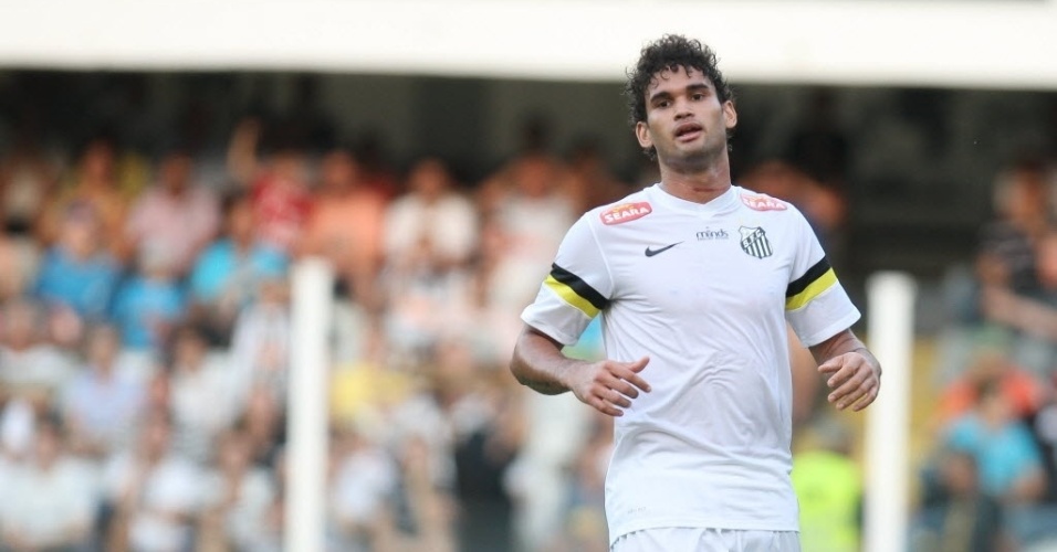 01.06.13 - William José faz o primeiro jogo com a camisa do Santos na Vila Belmiro contra o Grêmio - Zanone Fraissat/Folhapress