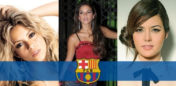 Neymar, Piqué ou Fàbregas? Qual jogador do Barça possui a namorada mais bonita?