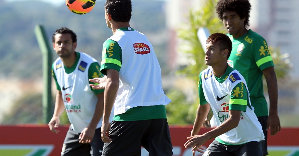 Seleção brasileira treina no CT do Goiás em preparação ao amistoso contra a França