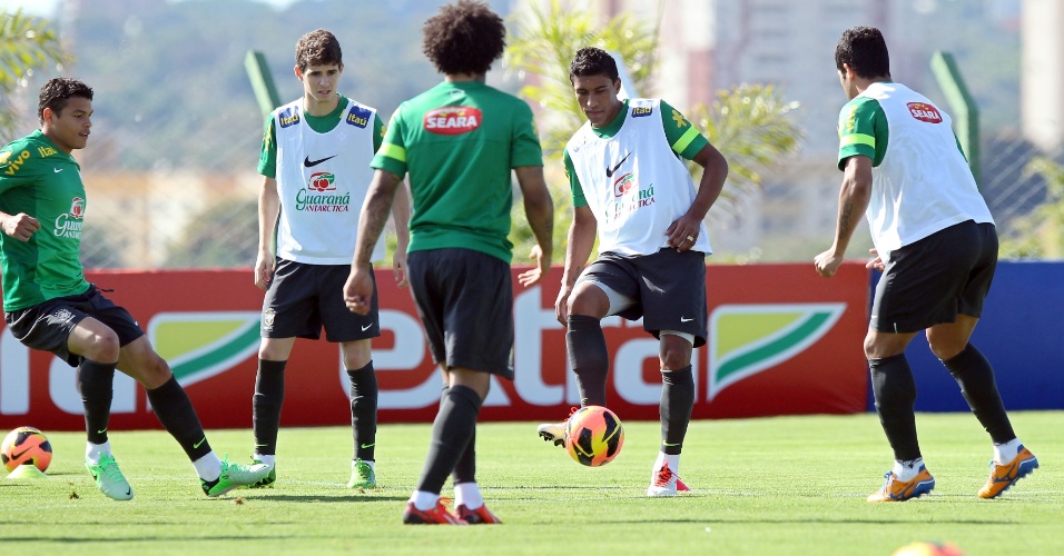 Seleção brasileira treina no CT do Goiás em preparação ao amistoso contra a França