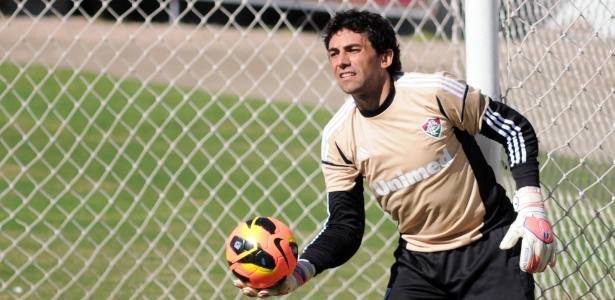 Goleiro Ricardo Berna tem 34 anos e está no Fluminense desde 2005 - Rossana Fraga/Photocamera