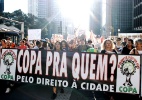 Manifestação contra a Copa em São Paulo - Reinaldo Canato/UOL