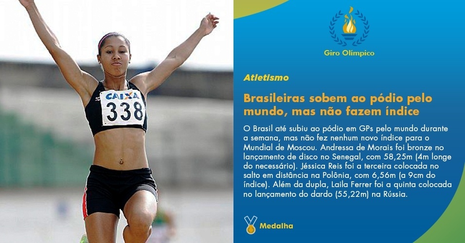 Brasileiras sobem ao pódio pelo mundo, mas não fazem índice - Wagner do Carmo/CBAt