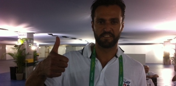 Kiko Narvaez, ex-atacante da seleção espanhola, está na Brasil como comentarista de TV