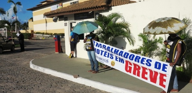 Funcionários da rede hoteleira de Salvador organizaram greve para esta quinta-feira 