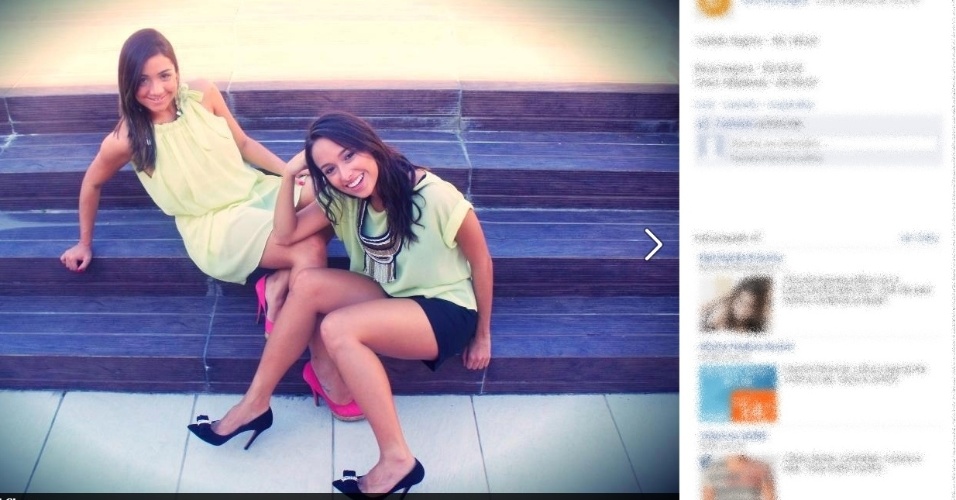 24.jun.2013 - Ana Gabriela (d) é formada em marketing e mora no bairro de Piratininga, em Niterói