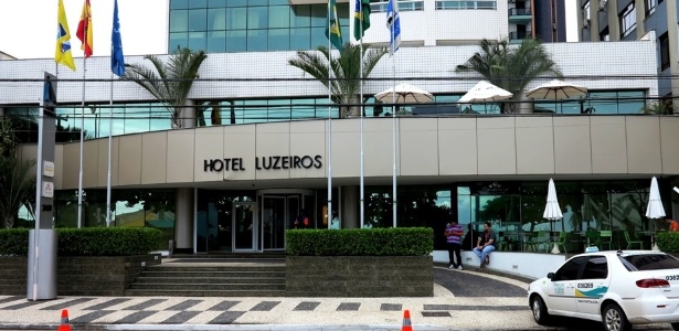 Hotel que serve de concentração para Espanha em Fortaleza foi palco de confusão na última segunda