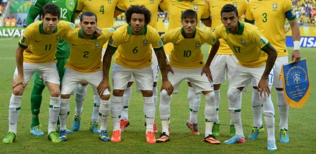O Brasil atuou com essa combinação contra a Itália, na primeira fase