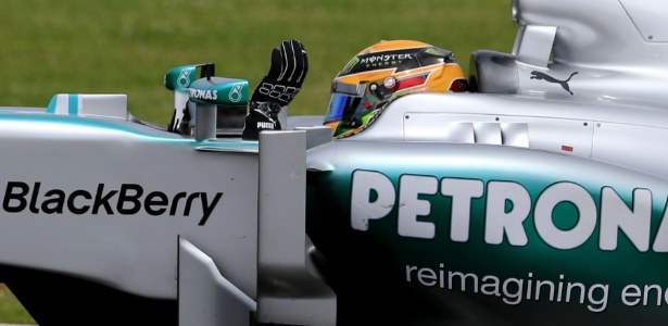 Em 2014, Rosberg abandonou e deu Hamilton no GP da Inglaterra - Alexander Klein/;AFP