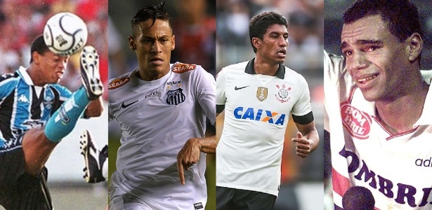 Ronaldinho (1999) e Denílson (1997) podem ganhar companhia de Neymar ou Paulinho
