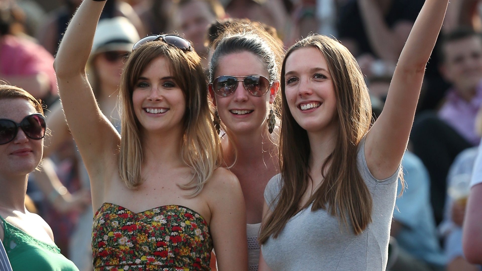 Torcedoras pedem Andy Murray em casamento em Wimbledon - Peter Macdiarmid/Getty Images