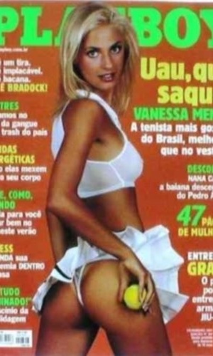 Vanessa Menga foi capa da Playboy em fevereiro de 2001 - Divulgação/Playboy