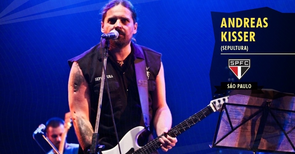 Andreas Kisser (Sepultura) - São Paulo - Arte/UOL - Manuela Scarpa/Foto Rio News