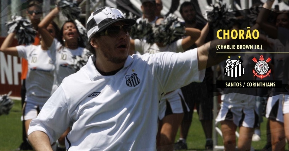 Chorão - Sempre falou que era santista e participou de festas do clube da Vila Belmiro, mas, após sua morte, Rick Bonadio, seu produtor musical, afirmou que ele era corintiano - Arte/UOL - Mário Angelo/Folha Imagem