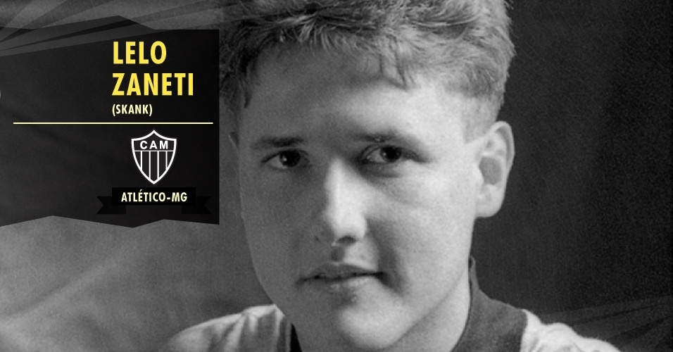 Lelo Zaneti (Skank) - Atlético-MG - Arte/UOL
