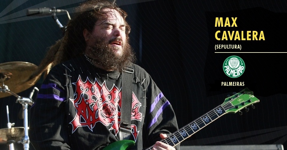 Max Cavalera (Sepultura) - Palmeiras - Arte/UOL - Reuters
