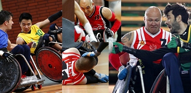 Rúgbi sobre cadeira de rodas estará presente nos Jogos Paraolímpicos do Rio em 2016 - Wheelchair Rugby Metro Cup 2013/Divulgação
