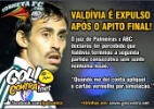 Corneta FC: Valdivia é expulso por simulação