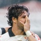Alexandre Pato faz sua máscara na comemoração do gol do Corinthians contra o Atlético-PR pelo Campeonato Brasileiro - RODRIGO COCA/FOTOARENA/ESTADÃO CONTEÚDO
