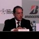 24 jul 2013 - Presidente da Confederação Sul-Americana de Futebol (Conmebol), Eugenio Figueredo, durante coletiva em Belo Horizonte - Bernardo Lacerda/UOL