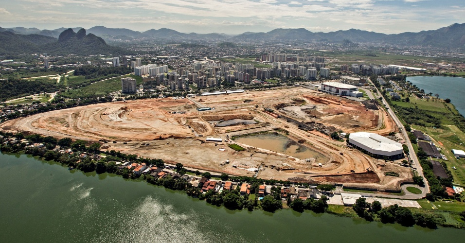 Parque Olímpico da Rio-2016 está sendo construído ao lado da Vila Autódromo