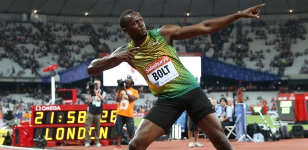 Desafiado, Bolt pode enfrentar Mo Farah em corrida - Adrian Dennis/AFP