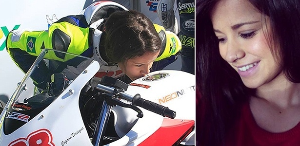 Aos 18 anos, Sabrina Paiuta é destaque na motovelocidade nacional e sonha em correr na MotoGP - Divulgação