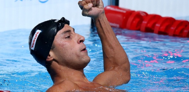 Felipe Lima (foto) foi ouro nos 50m peito e no revezamento 4x400m medley - Satiro Sodré/Divulgação CBDA