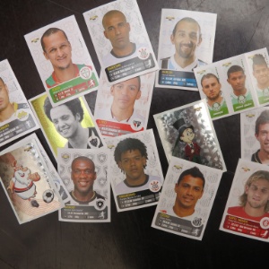 Álbum do Brasileirão tem 504 figurinhas, distribuídos por 40 clubes das séries A e B - Bruno Thadeu/UOL