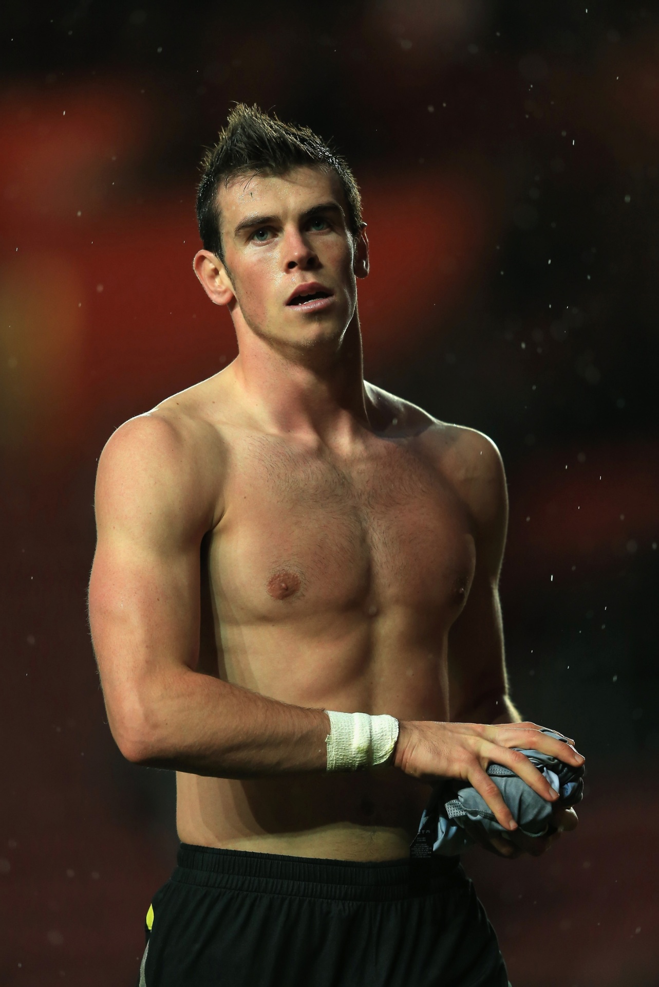 O atacante Gareth Bale, do Tottenham, está na mira do Real Madrid e pode ser o jogador mais caro da história do futebol - Richard Heathcote/Getty Images