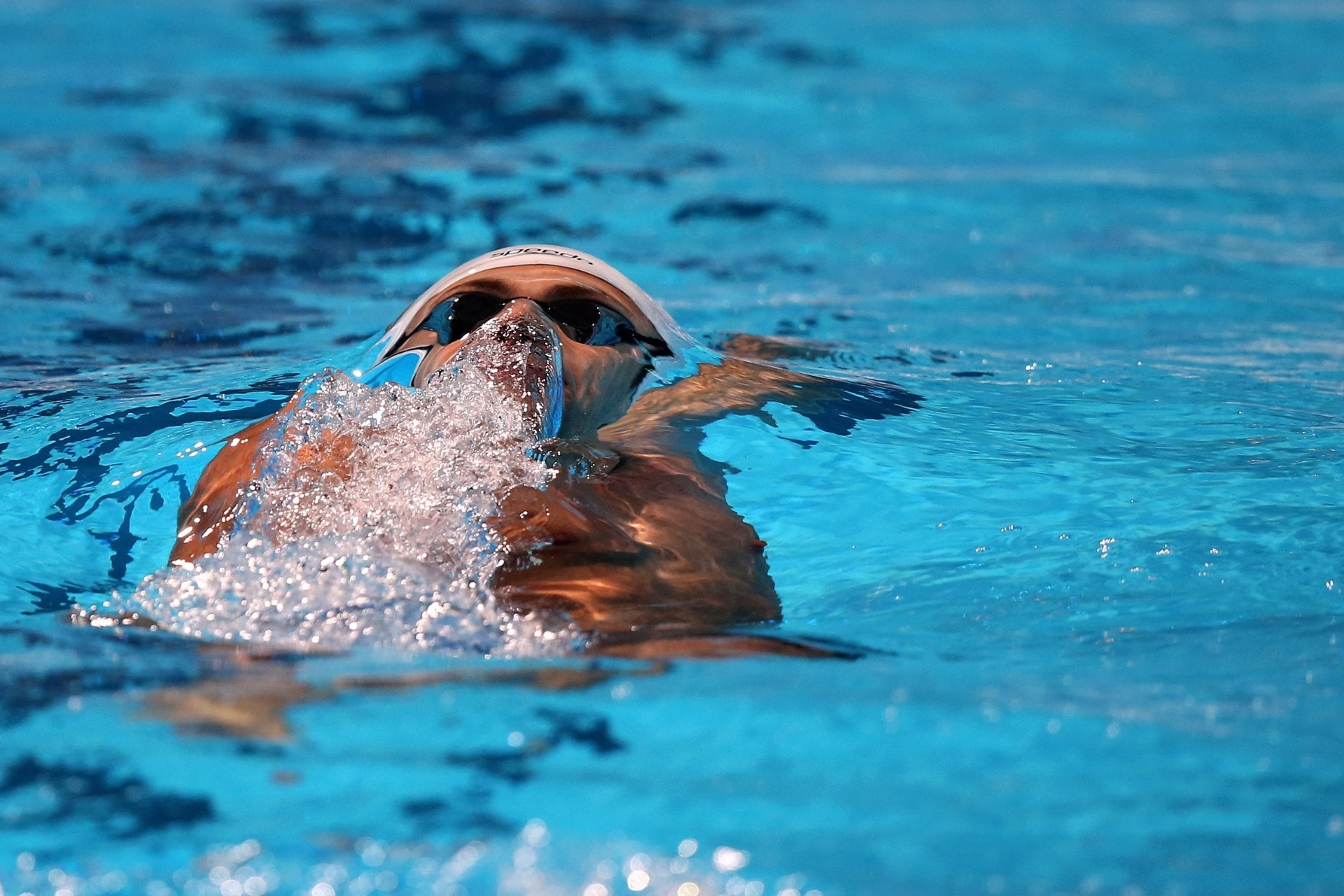 1.ago.2013 - Nas eliminatórias dos 200 m costas, Leonardo de Deus fez o 15° tempo e avançou para as semifinais - Satiro Sodré/Divulgação CBDA
