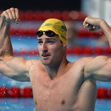 O nadador australiano James Magnussen